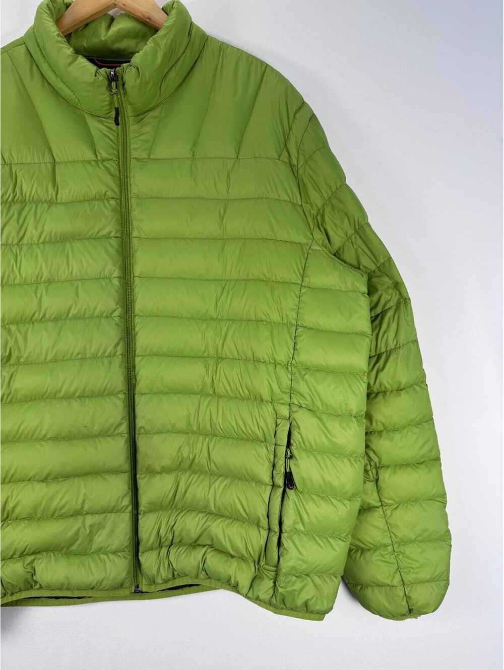 Hawke & Co Sport Down Puffer Jacket Mens XXL Green Gorpcore Winter Cold Coat - Picture 2 of 9